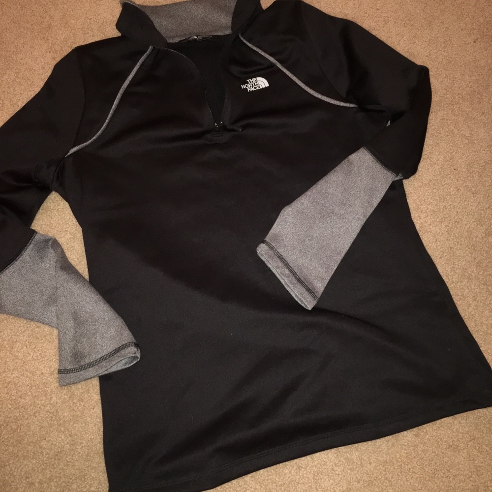 Newer reposh North Face half zip pullover
